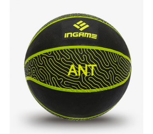 Мяч баскетбольный "Ingame ANT" p.7 чёрно-жёлтый